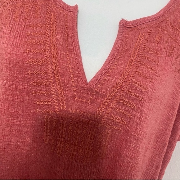 Cable & Gauge Women’s Blouse Mauve Size 2X NWT - Picture 2 of 9